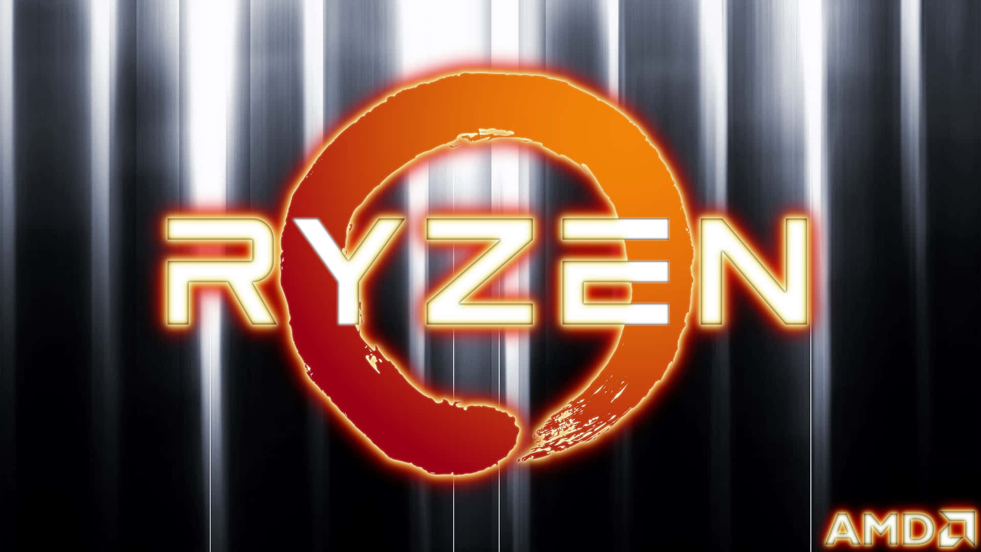 A M D Ryzen Logo Background Wallpaper