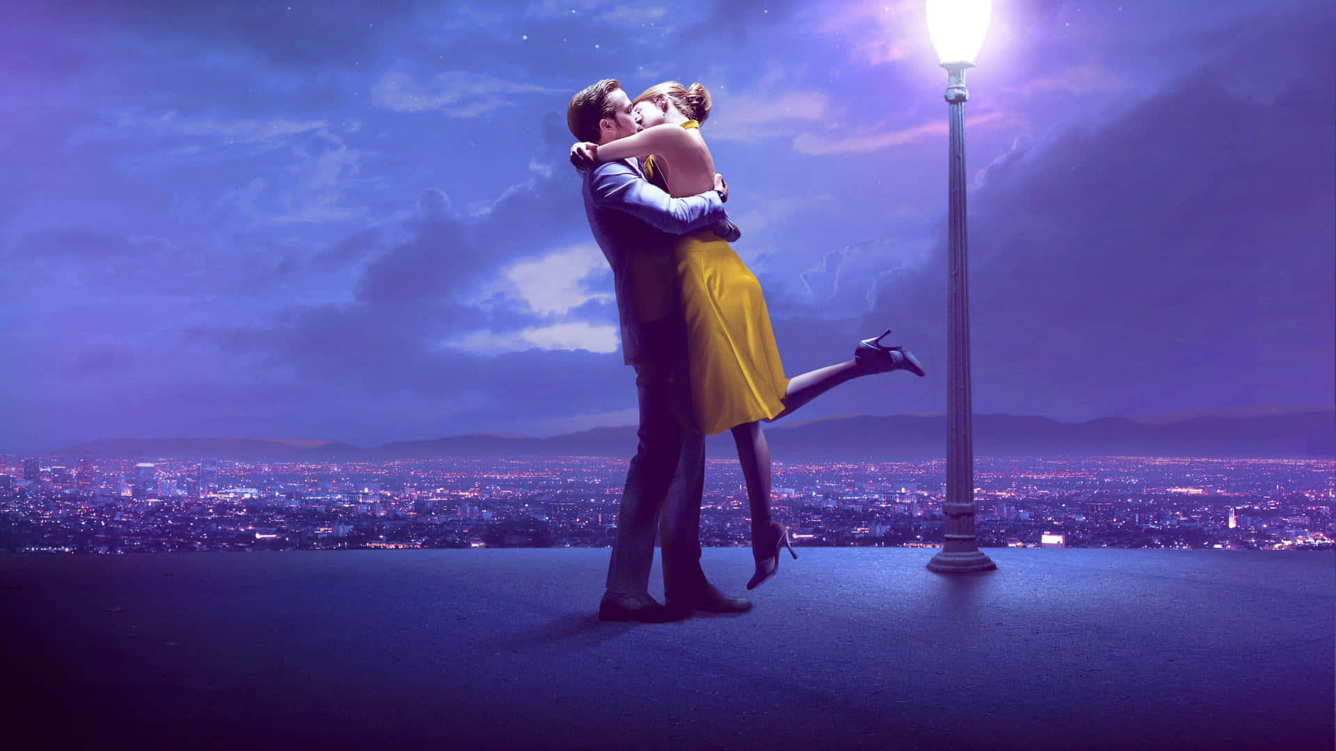 A Magical Moment In La La Land Wallpaper