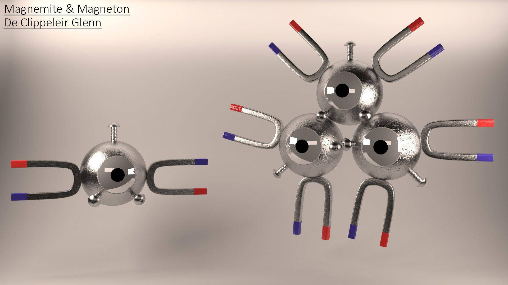 A Magneton In The Open: An Animated Powerhouse Wallpaper