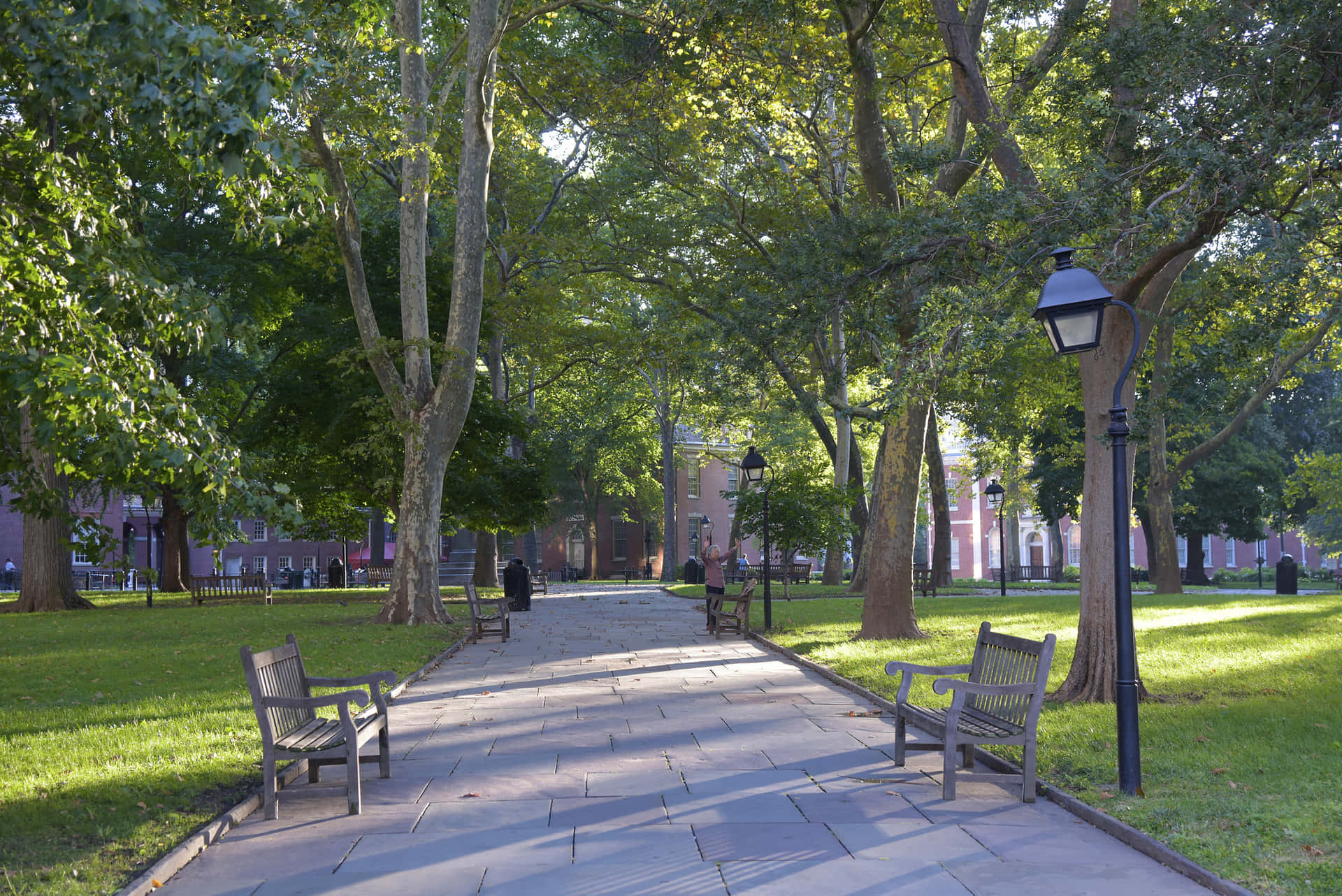 A Majestic View Of Independence Park Wallpaper