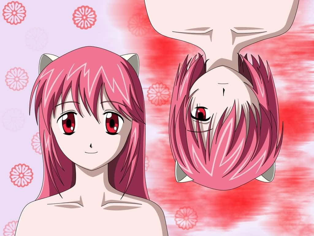 A Mysterious And Powerful Elfen Lied Character, Lucy Wallpaper