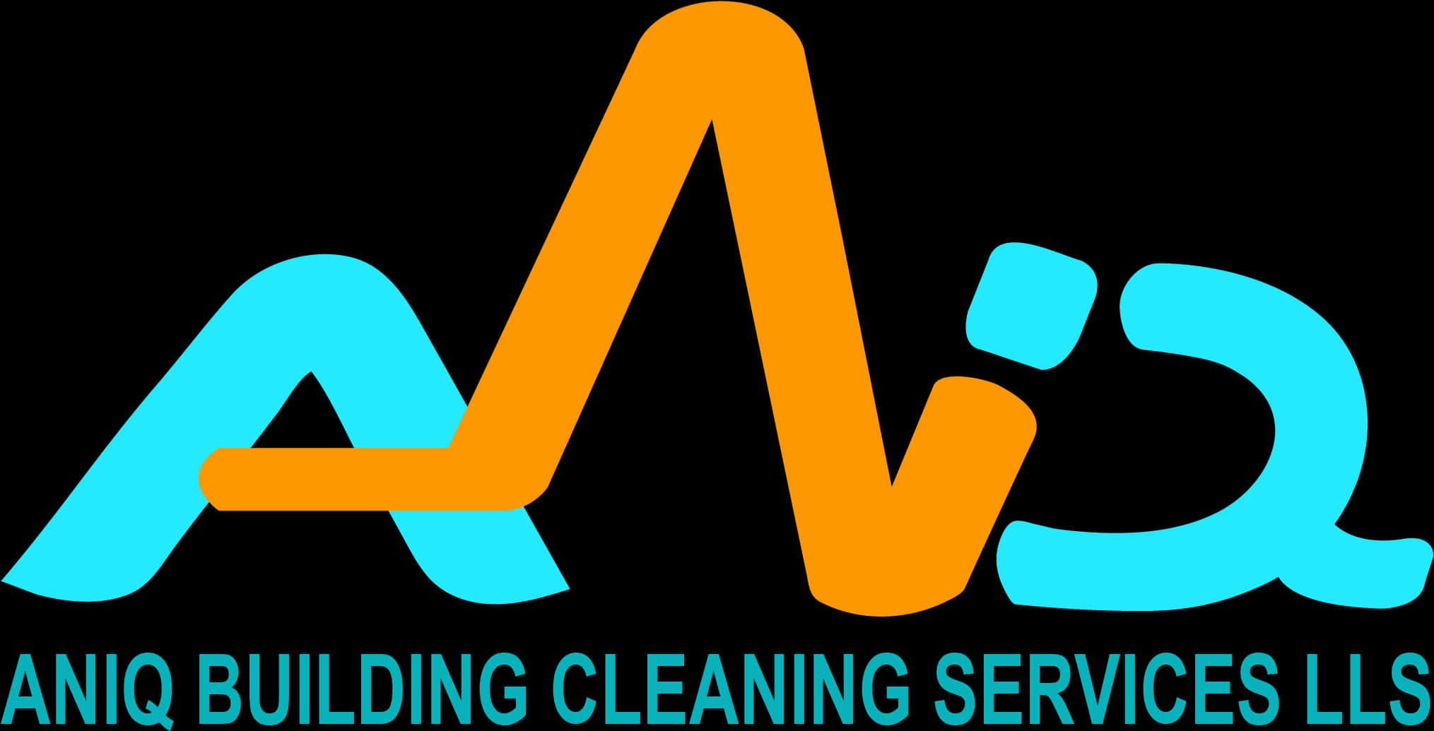 A N I Q Cleaning Services Logo PNG