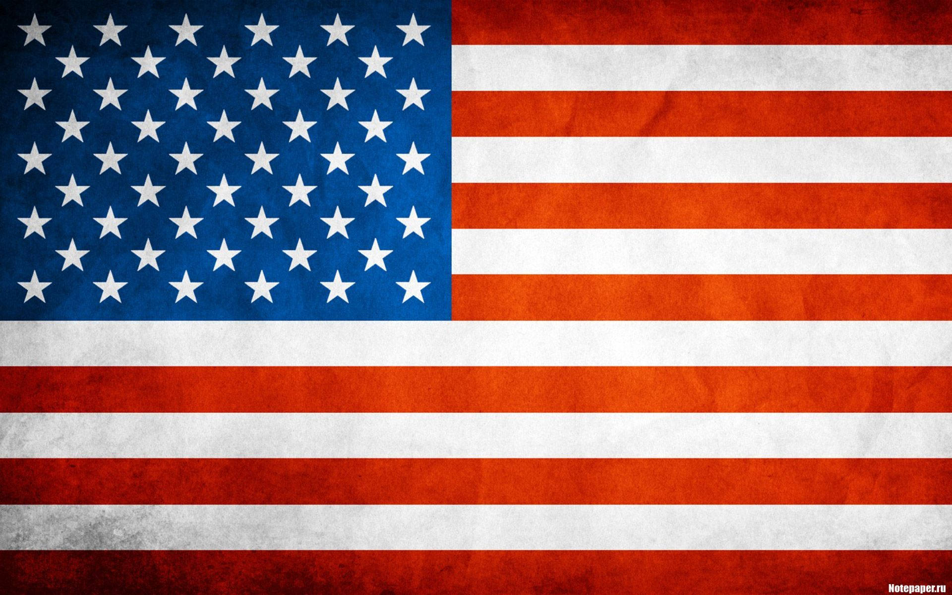 Et Nyt Flag Af Amerika Wallpaper