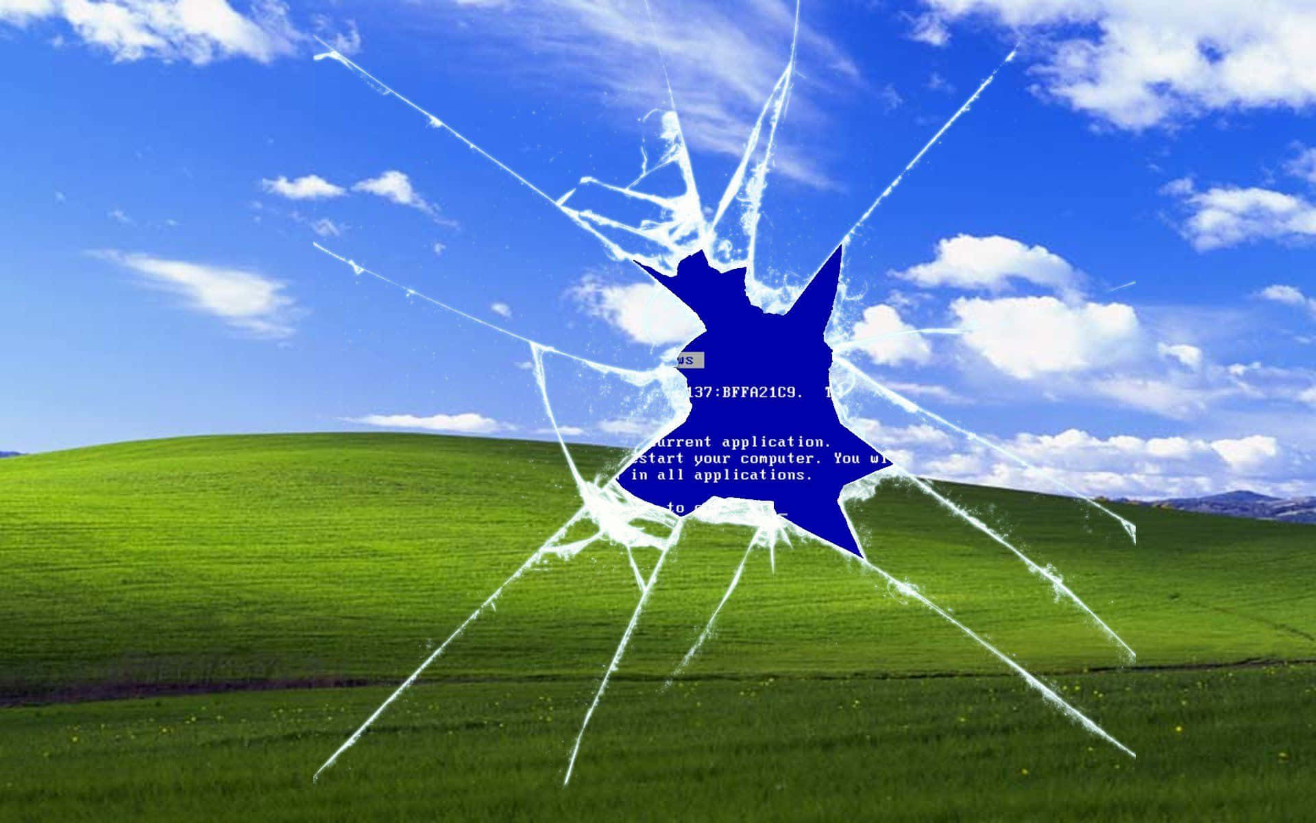 A Nostalgic Glimpse At The Iconic Windows Xp Bliss Wallpaper