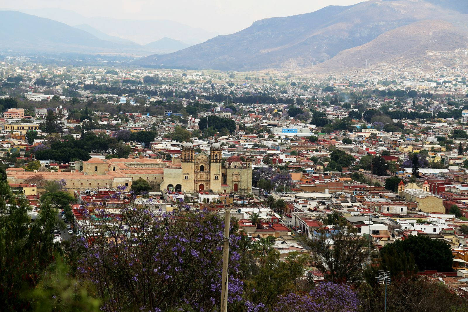A Panoramic View Of Oaxaca Wallpaper