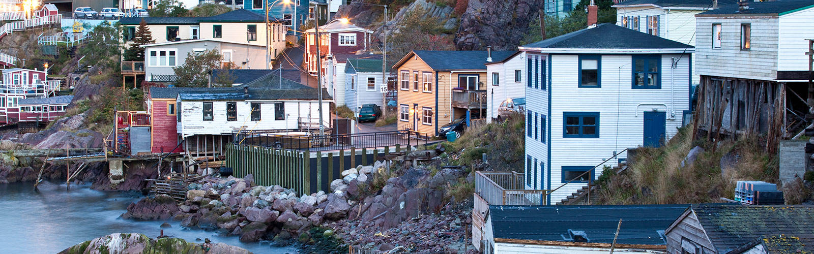 A Peaceful Town In Newfoundland Wallpaper