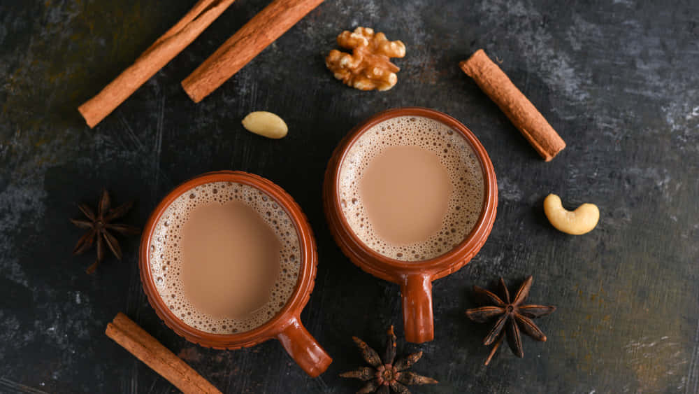 A Perfect Cup Of Comfort: Enjoying Chai Wallpaper
