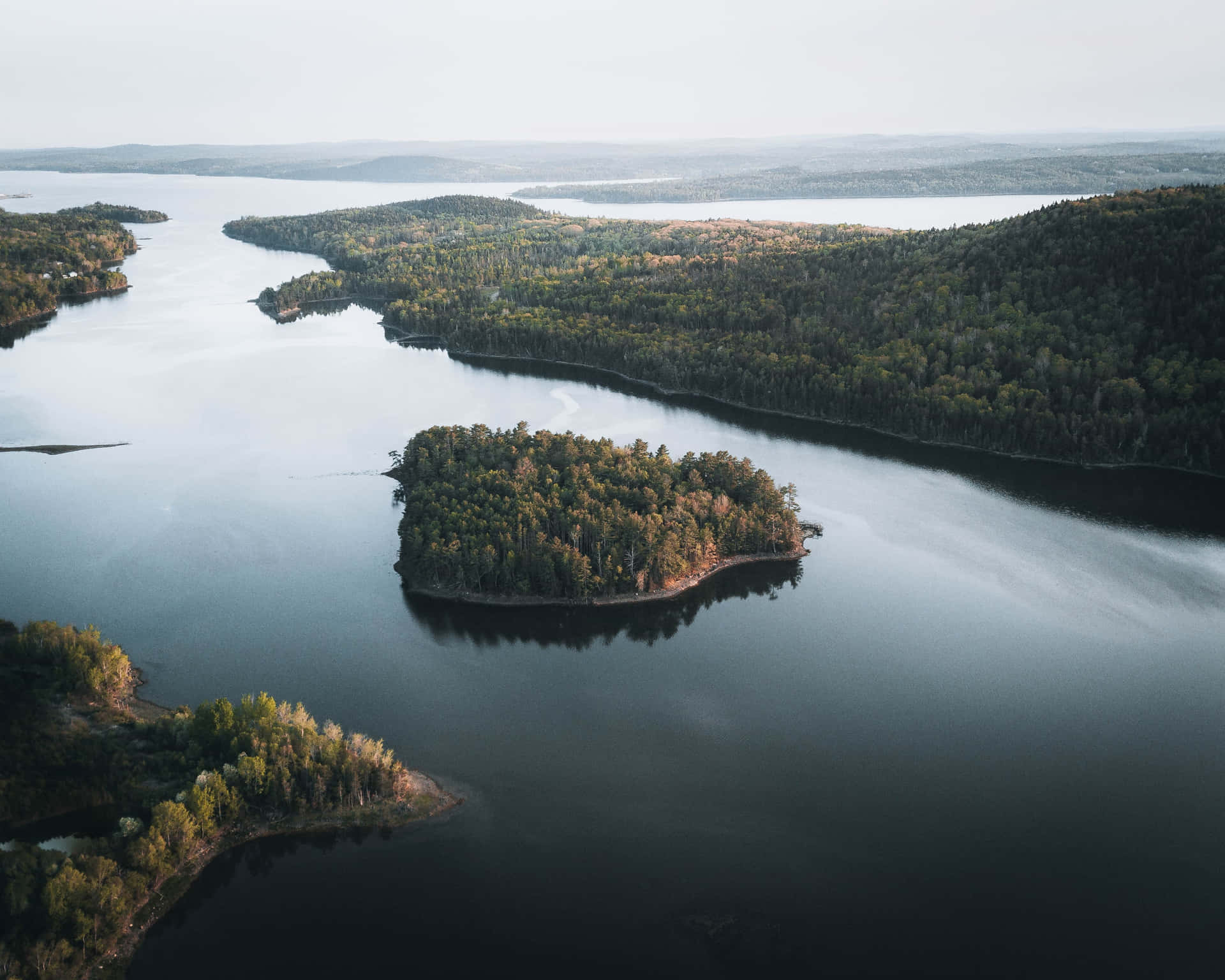 Et Pittoresk Syn Av Saint John, Canada Bakgrunnsbildet