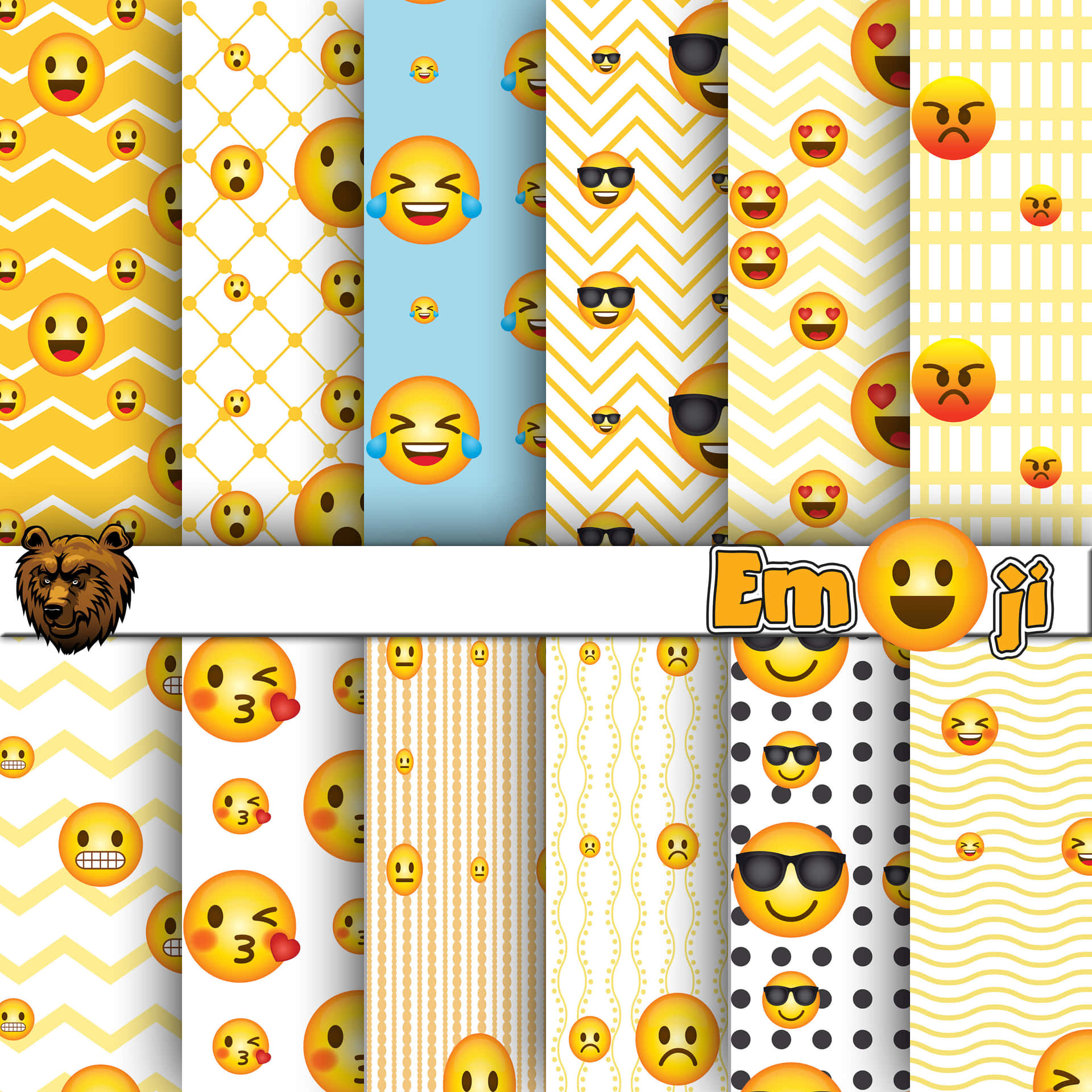 "a Plethora Of Vibrant Emojis"