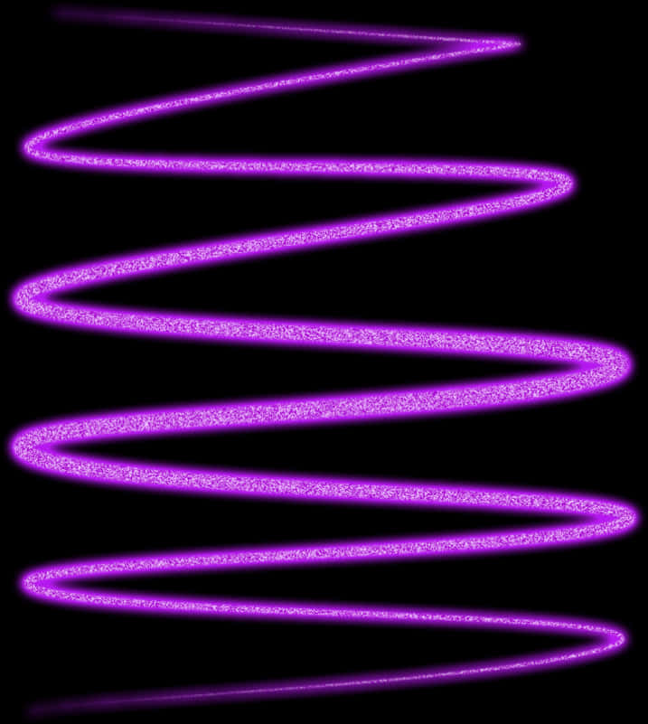 A Purple Spiral Lines On A Black Background PNG