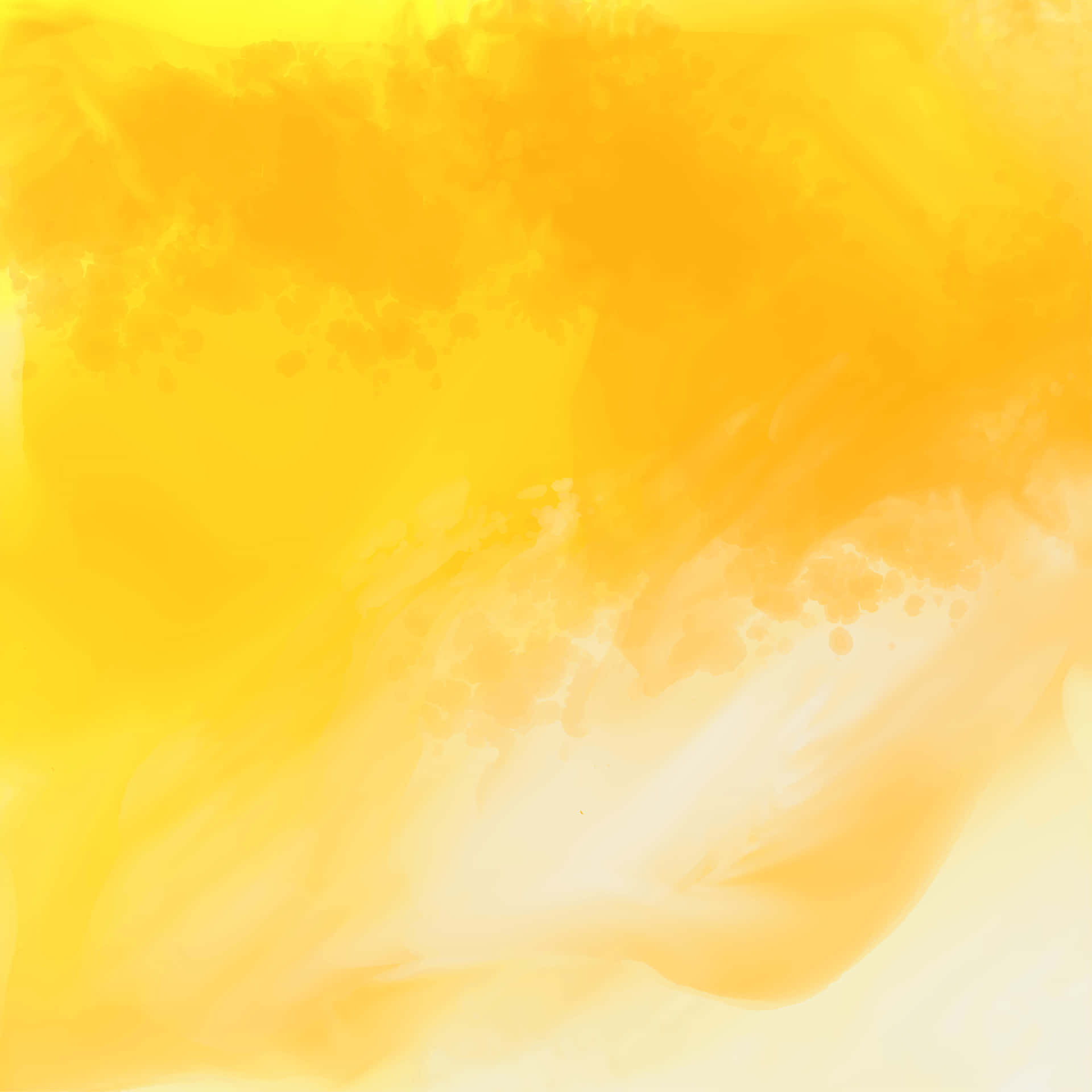 A Radiant Burst Of Sunshine: Bright Yellow Background