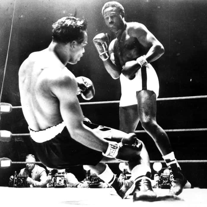 A Rare Photograph Of Legendary Boxer, Ike Williams Wallpaper