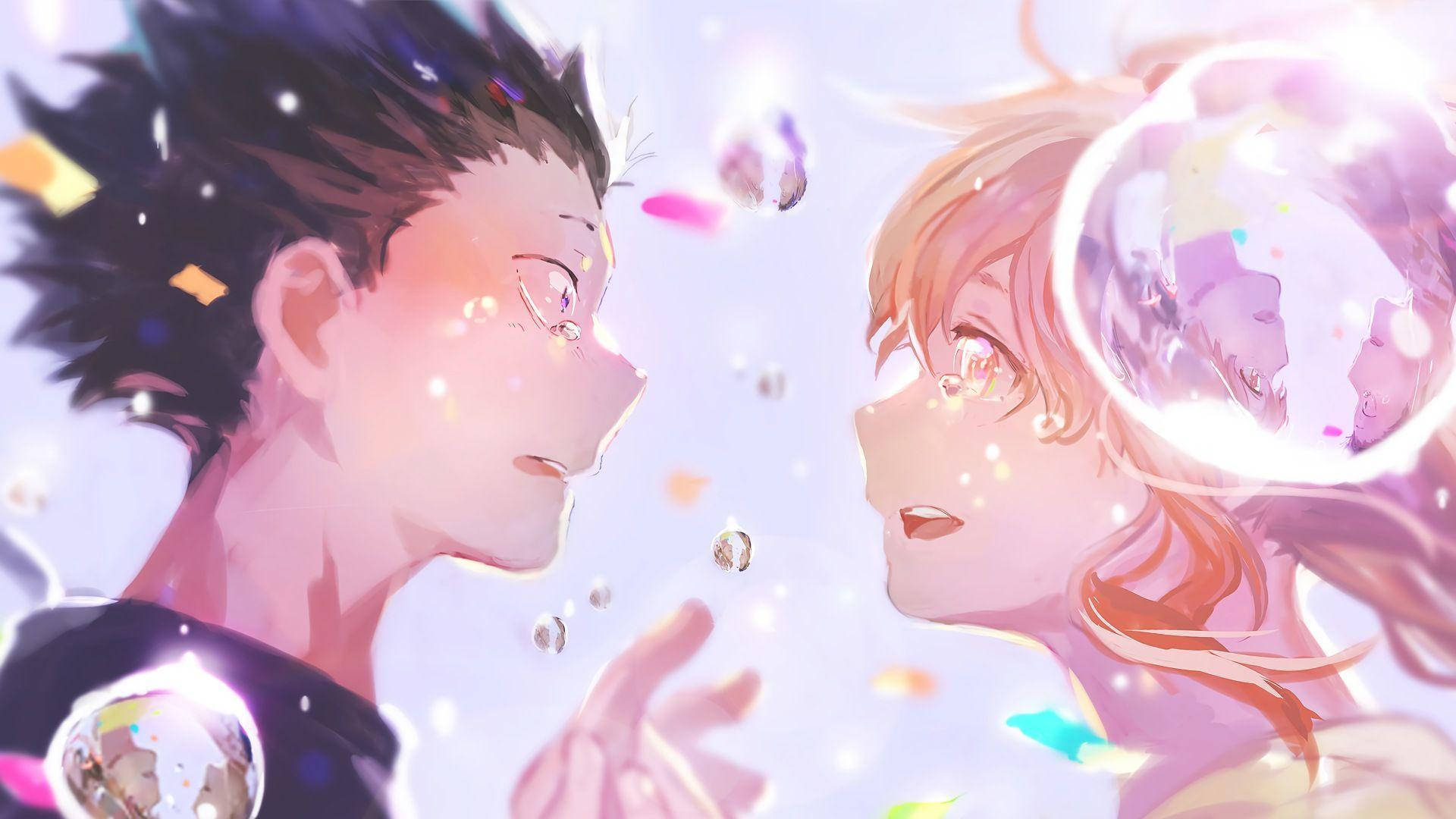 Love and Hope Themes in A Silent Voice Wallpaper