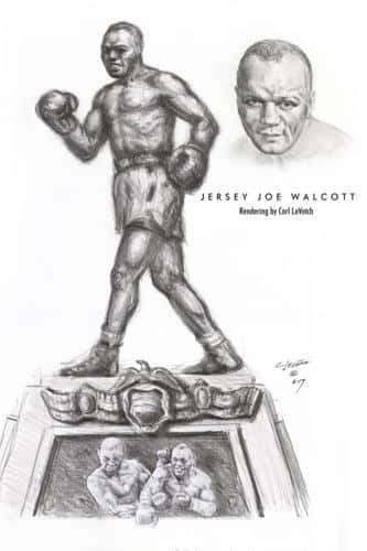 A Sketch Tribute To Jersey Joe Walcott Wallpaper