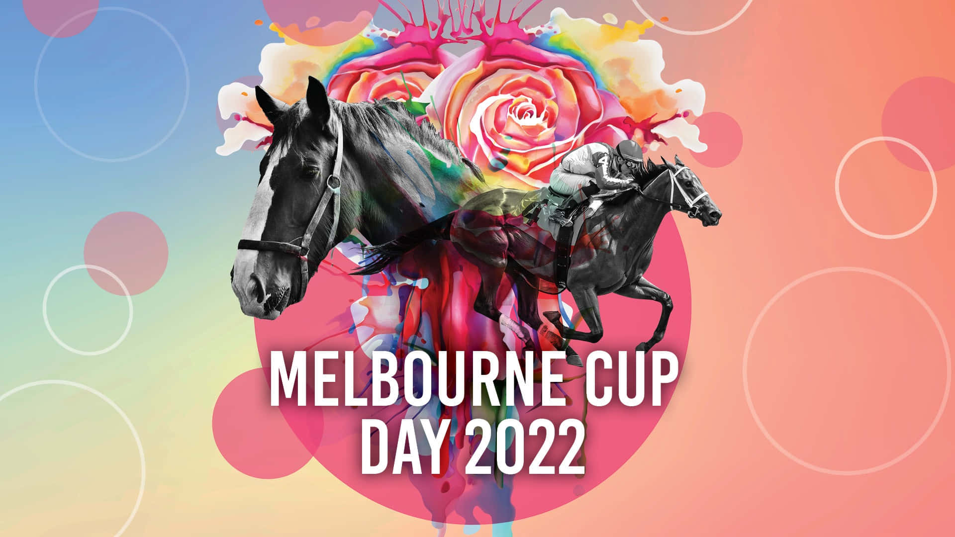 A Splendid Display Of Excitement On Melbourne Cup Day Wallpaper