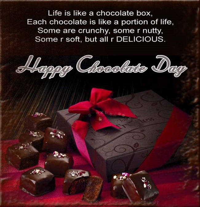 A Spread Of Decadent Chocolates Celebrating World Chocolate Day Wallpaper