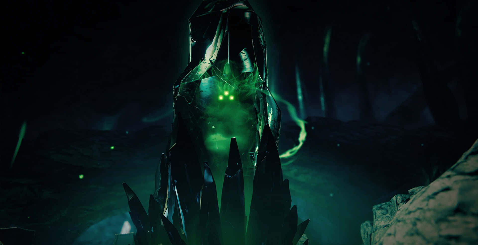 A Stirring Depiction Of The Monster Of Luna, Crota Wallpaper