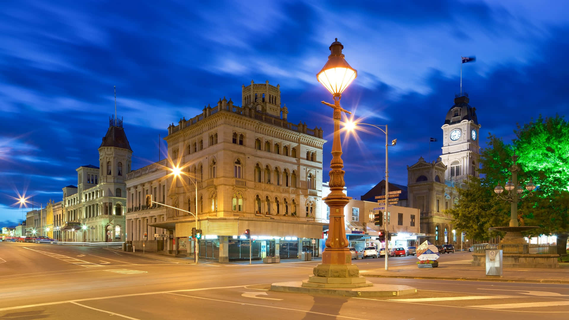 "a Stunning Bird's-eye View Of Ballarat, Australia" Wallpaper