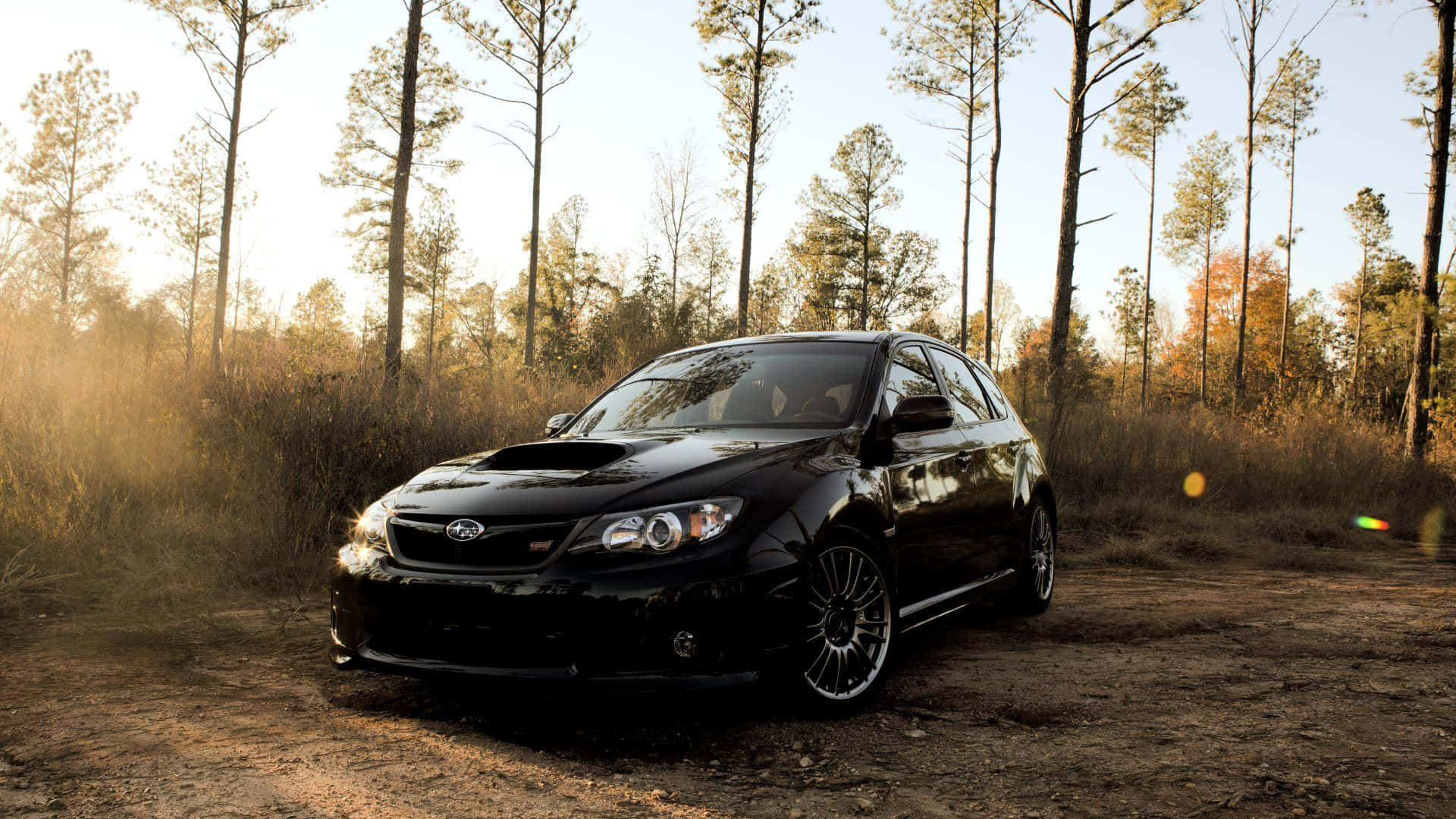 A Stunning Image Of A Subaru Wrx In Its Full Glory Wallpaper