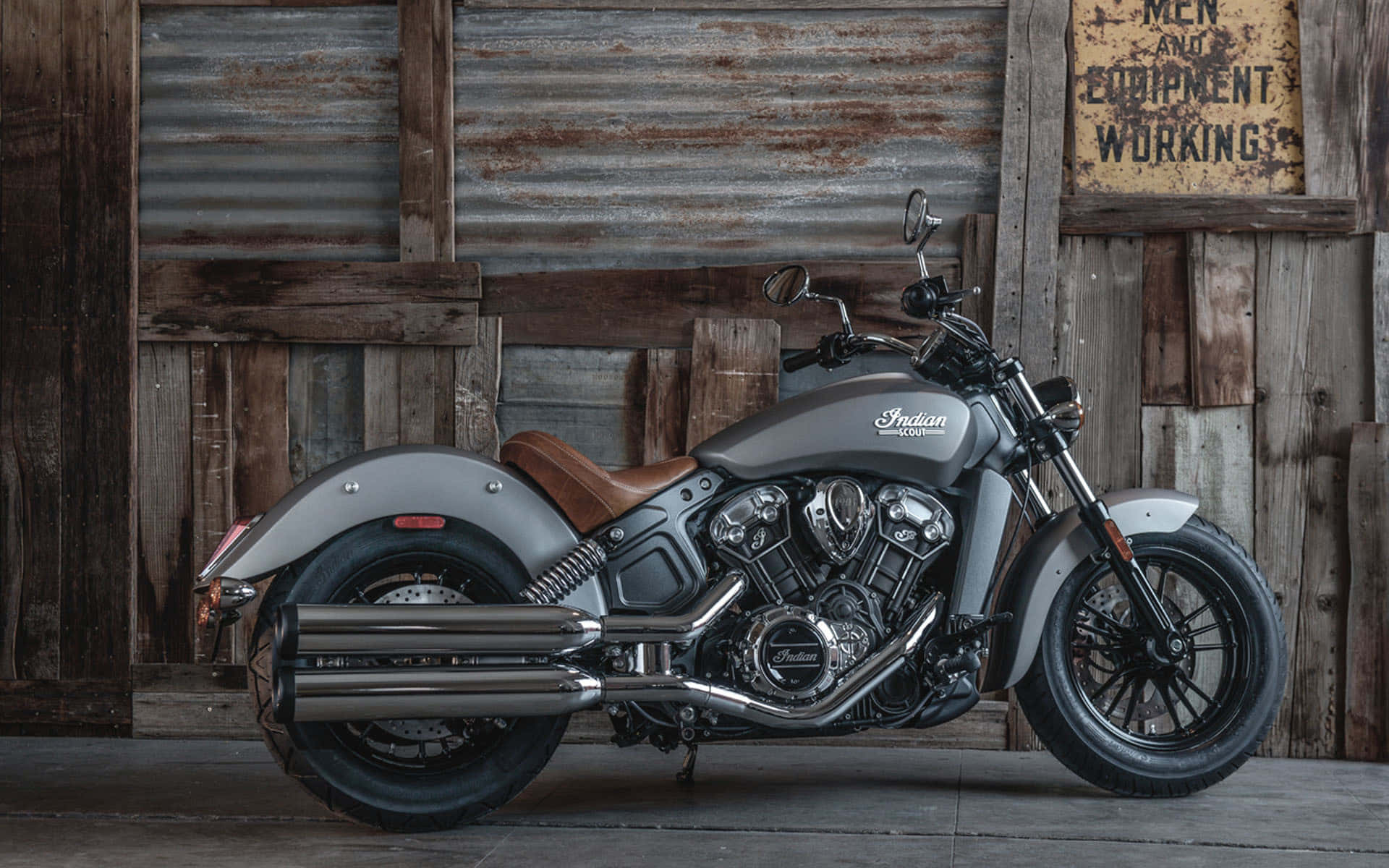 A Stunning Indian Motorcycle For The Open Road Wallpaper