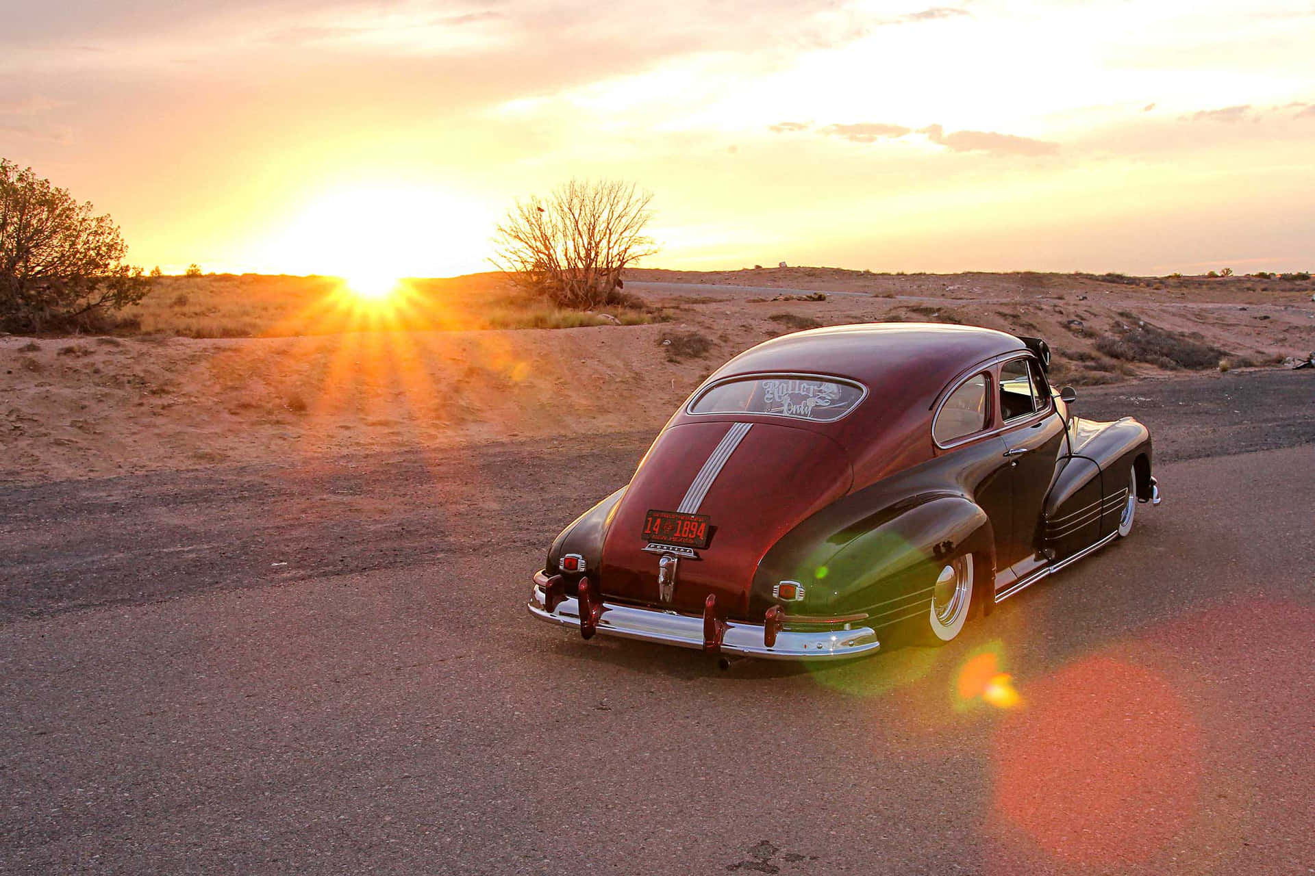 "a Stunning Vintage Pontiac Streamliner In Immaculate Condition" Wallpaper
