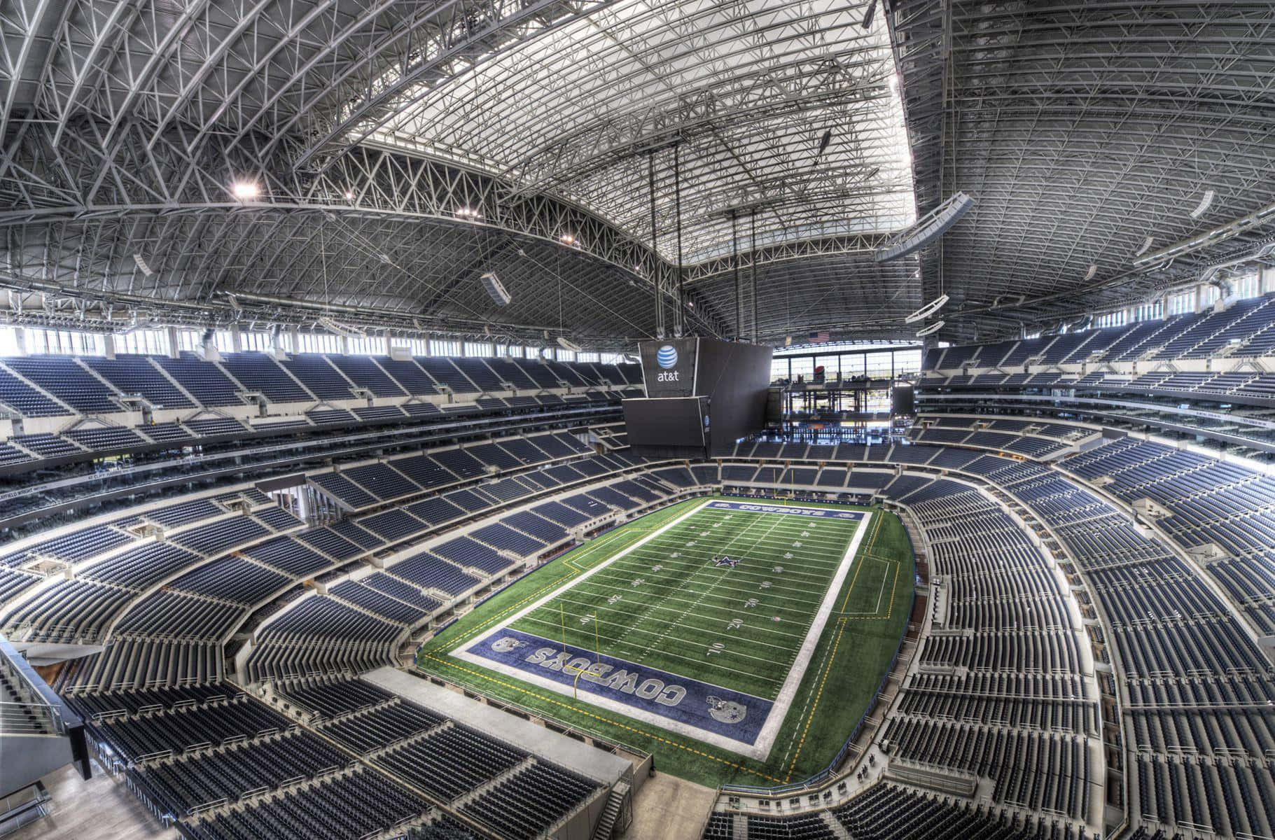 A T& T Stadium Dallas Cowboys Interior View Wallpaper