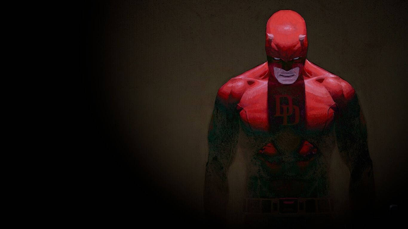 A Terrifying Stare Of Daredevil