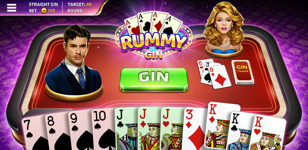 A Thrilling Endgame Of Gin Rummy Wallpaper