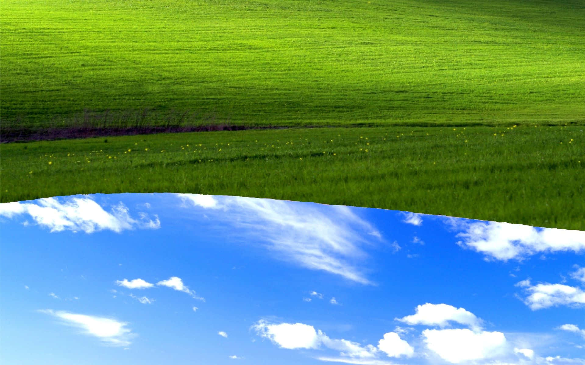 A Tranquil View Of Bliss, The Iconic Windows Xp Background