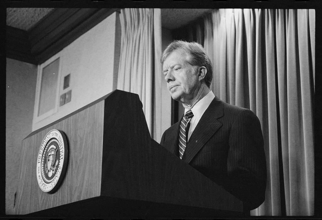 Unafoto Antigua De Jimmy Carter Fondo de pantalla