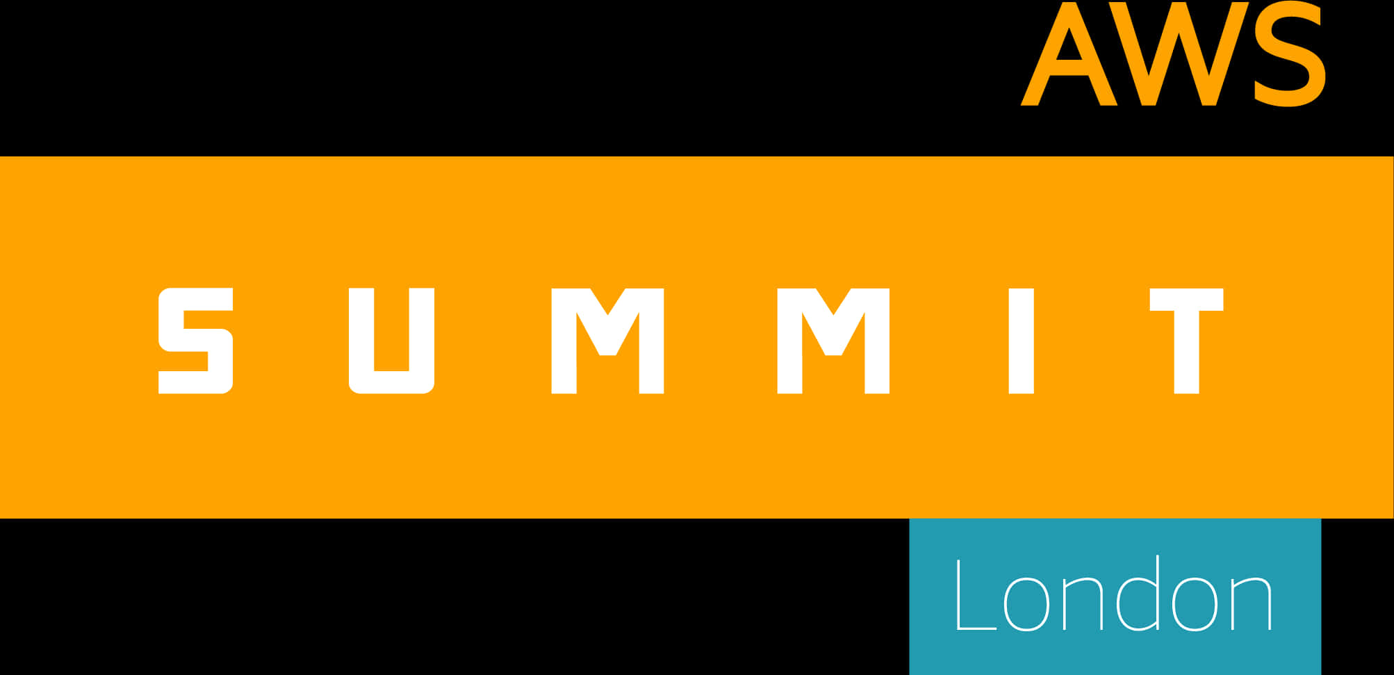 A W S Summit London Banner PNG