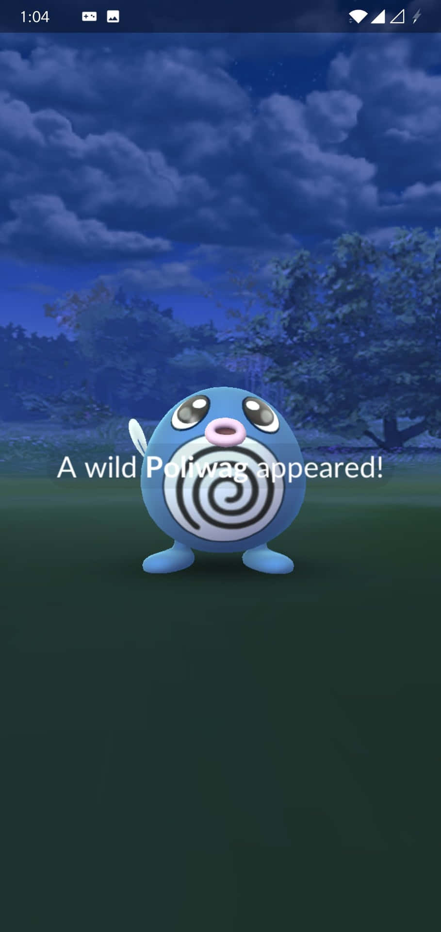 A Wild Poliwag Appeared Wallpaper