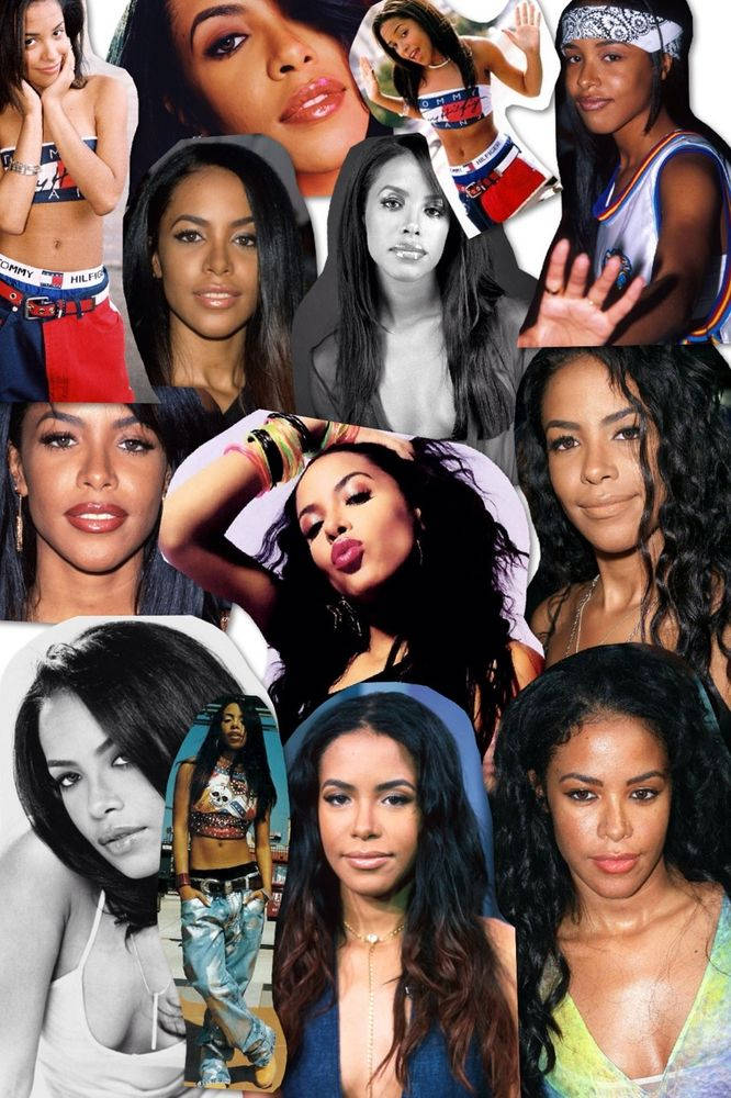 Aaliyah på sit musical højdepunkt Wallpaper