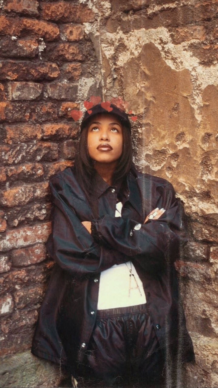 Íconodel R&b Aaliyah Fondo de pantalla