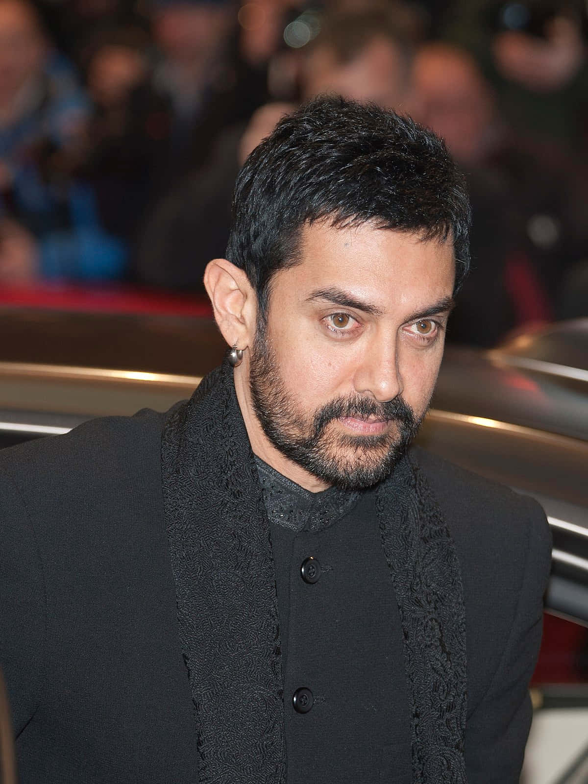Aamirkhan In Seiner Ikonischen Rolle Als Bhuvan Im Klassischen Indischen Film 