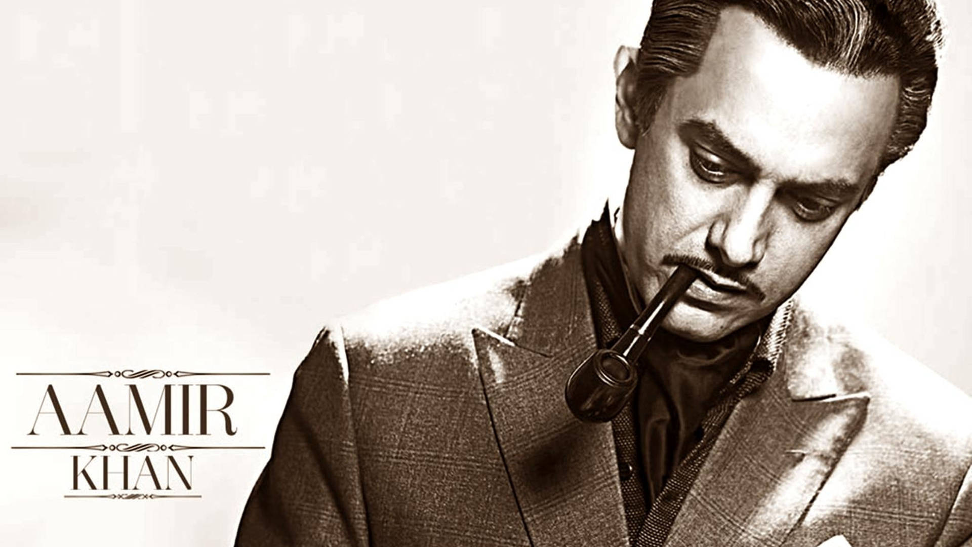 Aamir Khan Vintage Fotografi Udskriv Wallpaper