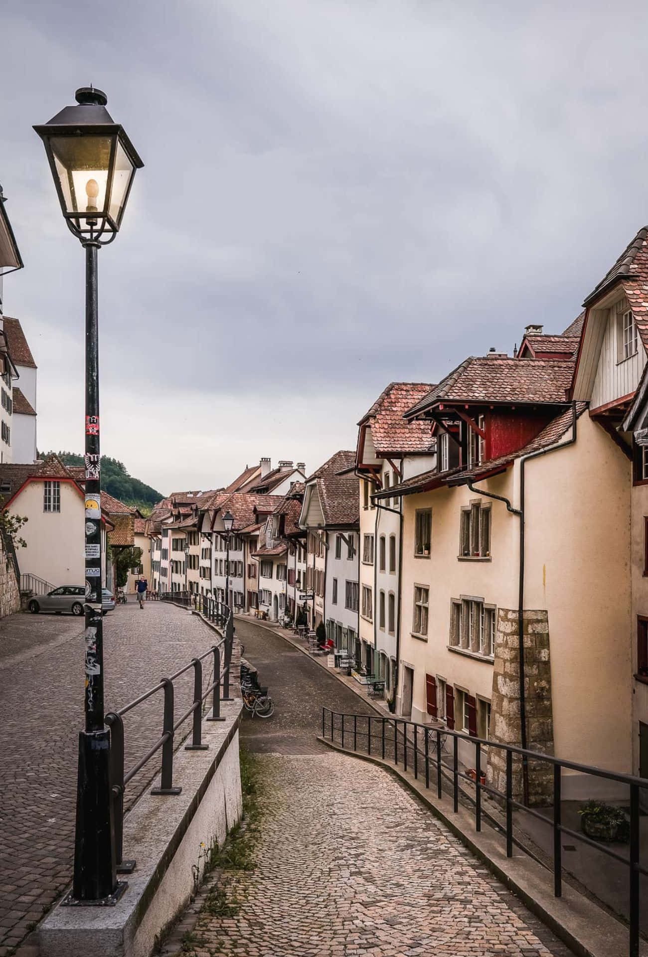 Kinderkopjesstraat Aarau Oude Stad Achtergrond