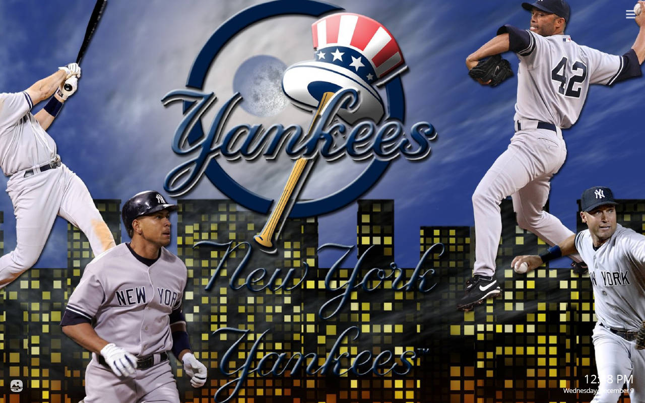 Artede Aaron Judge De Los New York Yankees. Fondo de pantalla