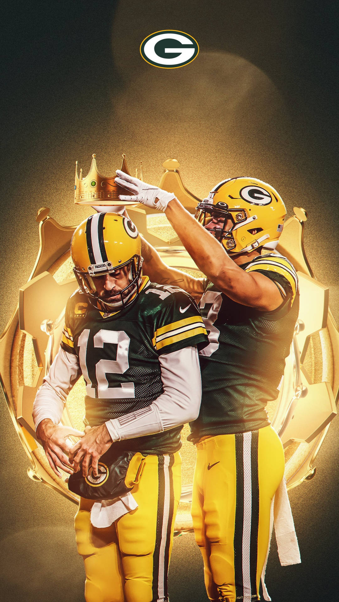 Aaron Rodgers King Art Picture