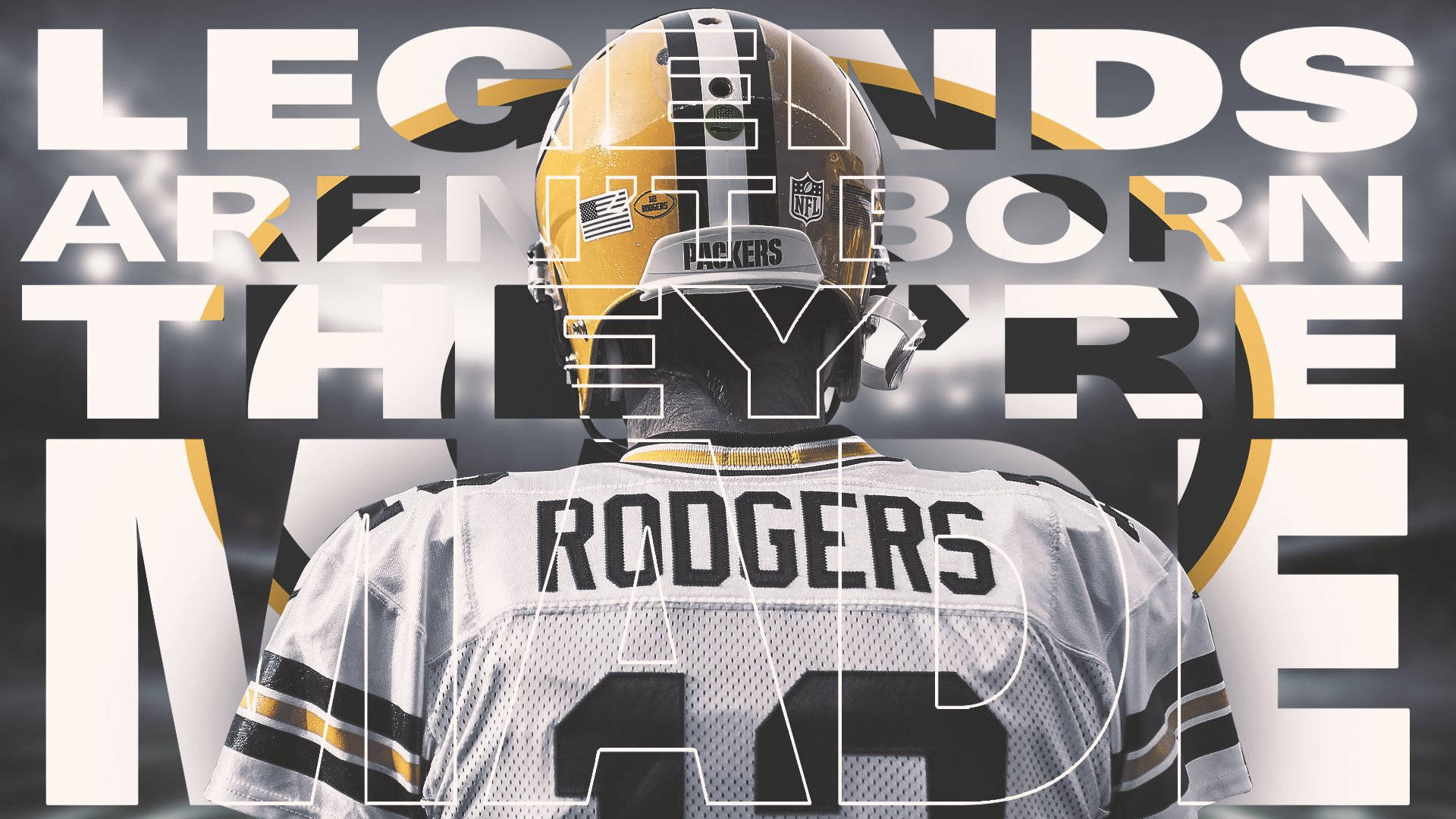 Aaron Rodgers Legends Are Made Art Picture