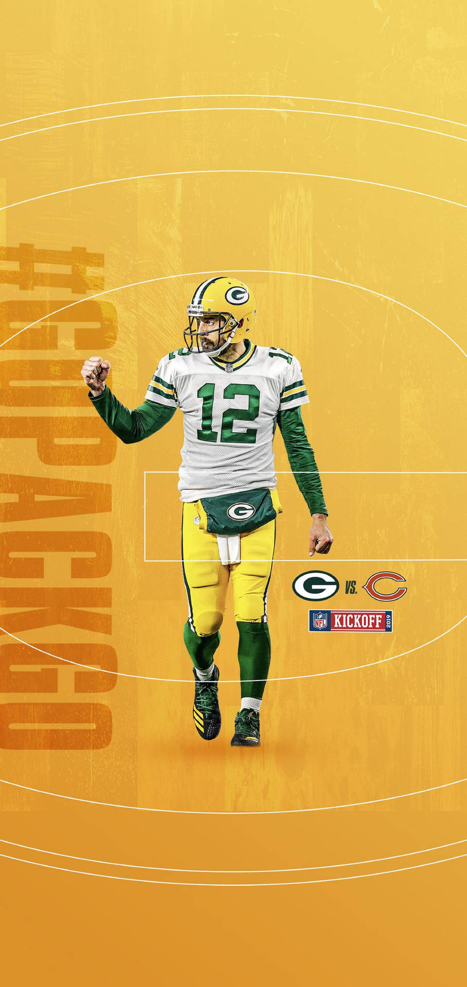 Aaron Rodgers NFL 2019 Poster Wallpaper