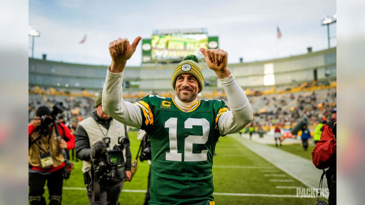 Green Bay Packers' Quarterback, Aaron Rodgers