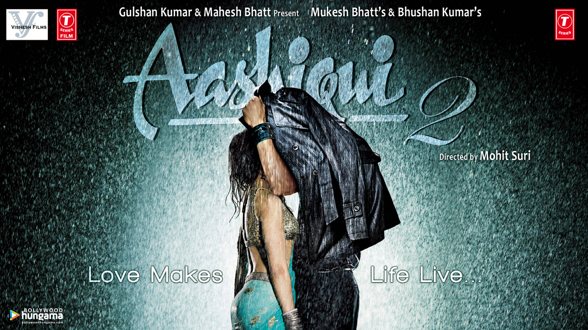 Aashiqui 2 Musikalsk Drama Film Cover. Wallpaper