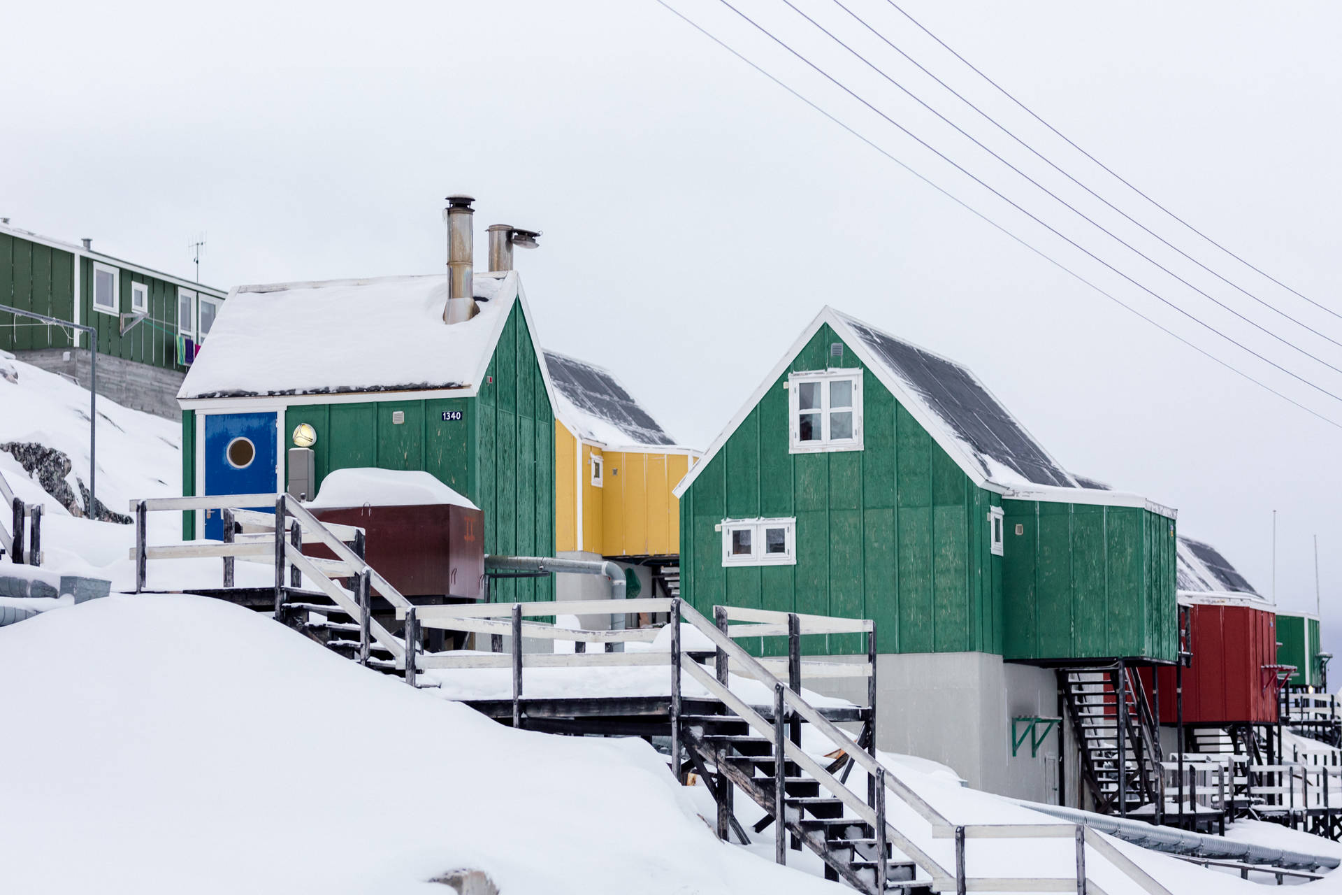 Aasiaat Greenland Houses