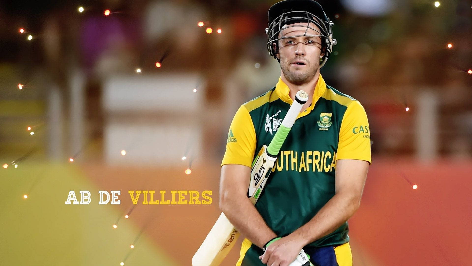 Abde Villiers Rcb Africa-team Wallpaper