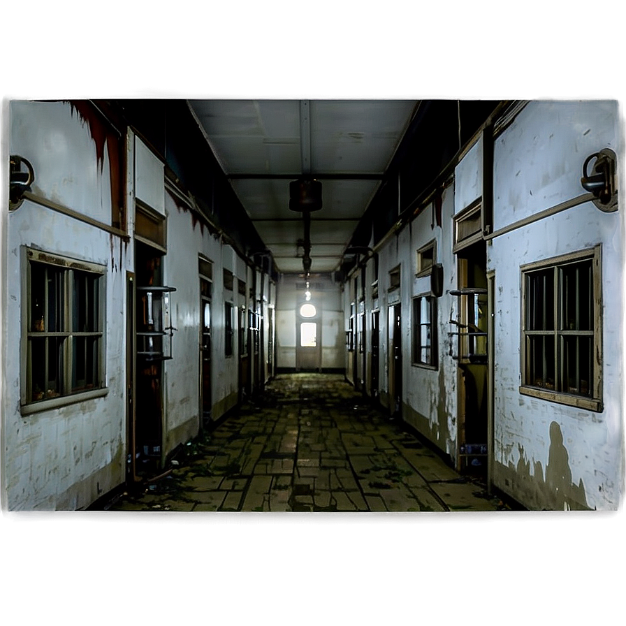 Download Abandoned Asylum Horror Png Jnf | Wallpapers.com