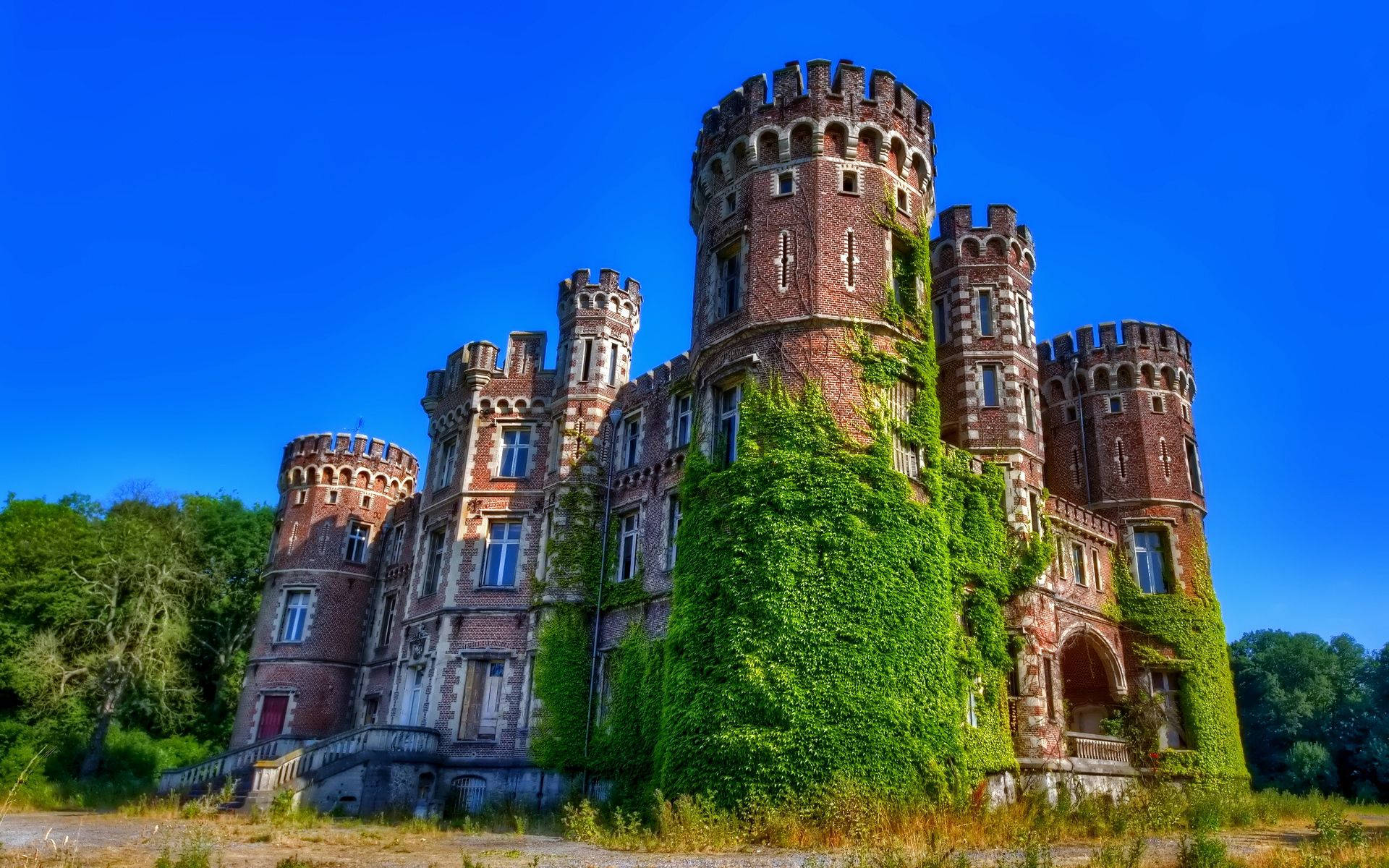 Abandoned Castle In North America