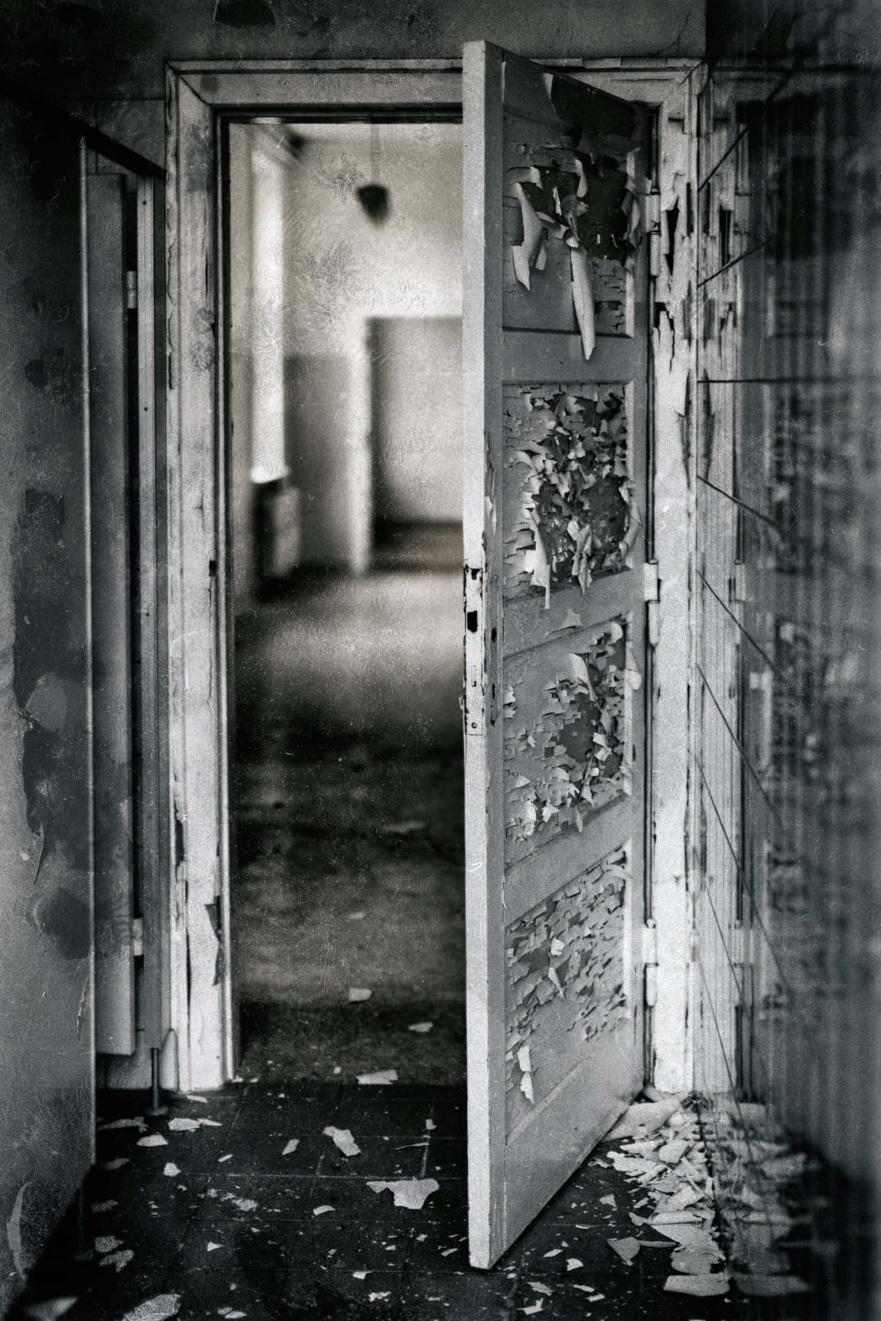 Abandoned_ Hallway_ Grunge_ Aesthetic.jpg Wallpaper