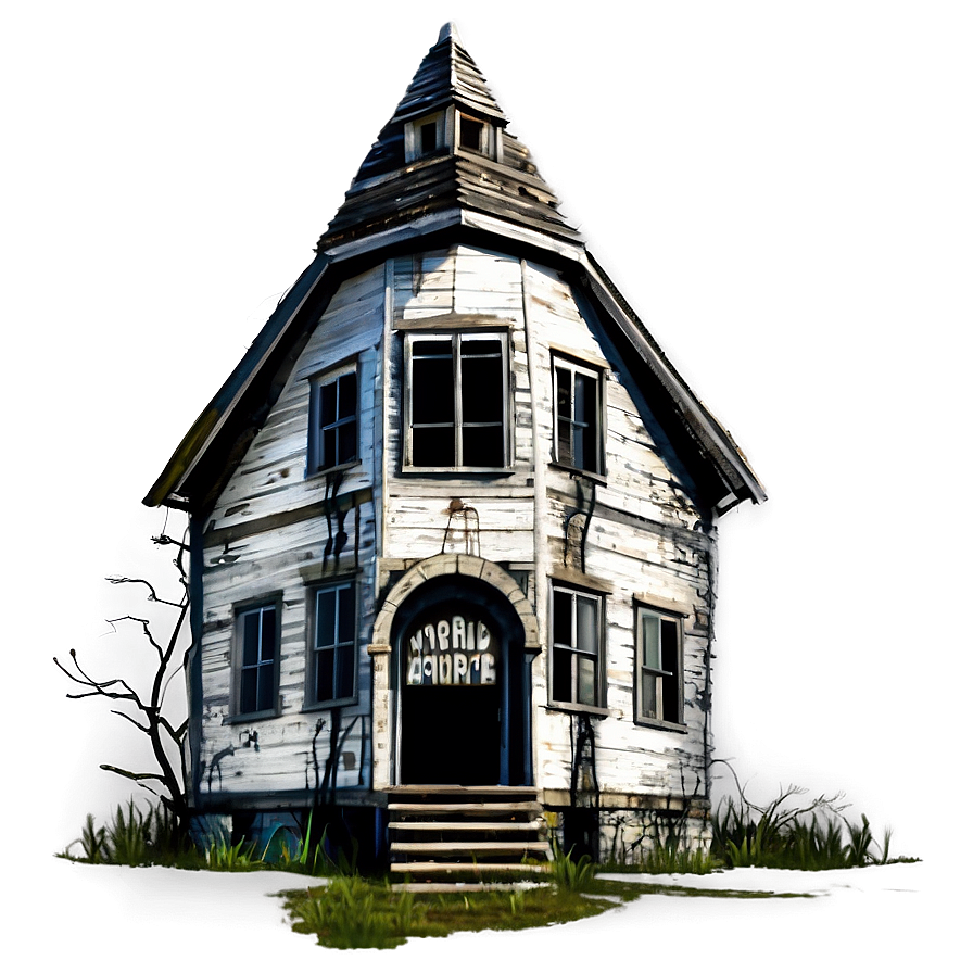 Abandoned Haunted House Png 85 PNG