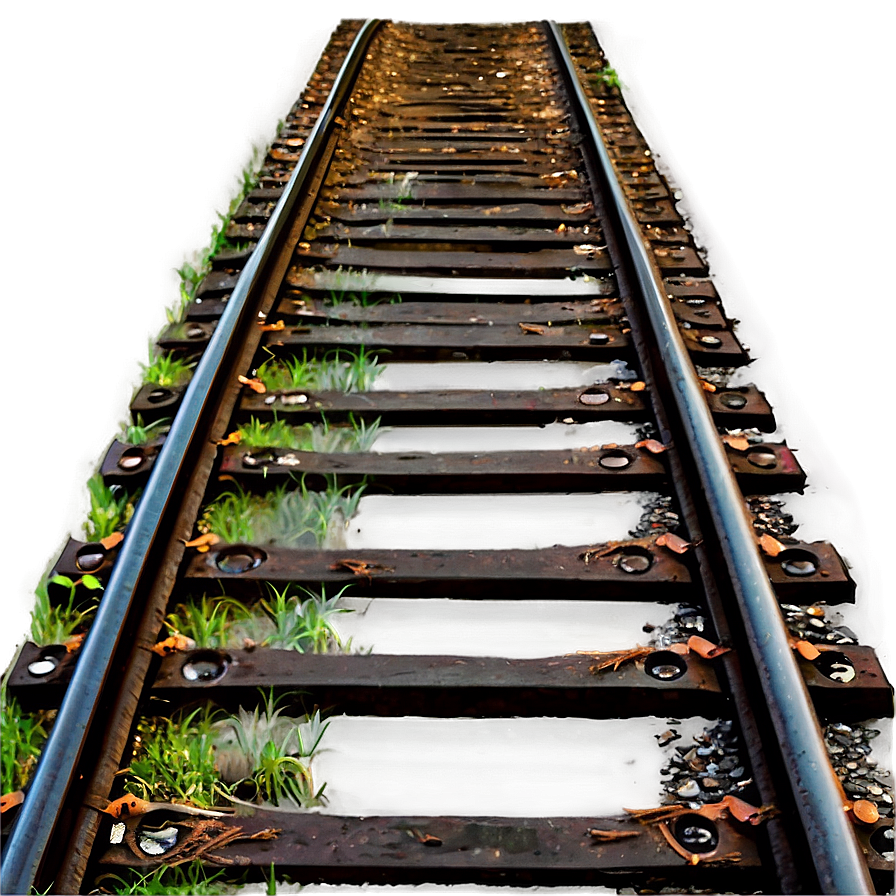 Abandoned Railroad Track Png 56 PNG